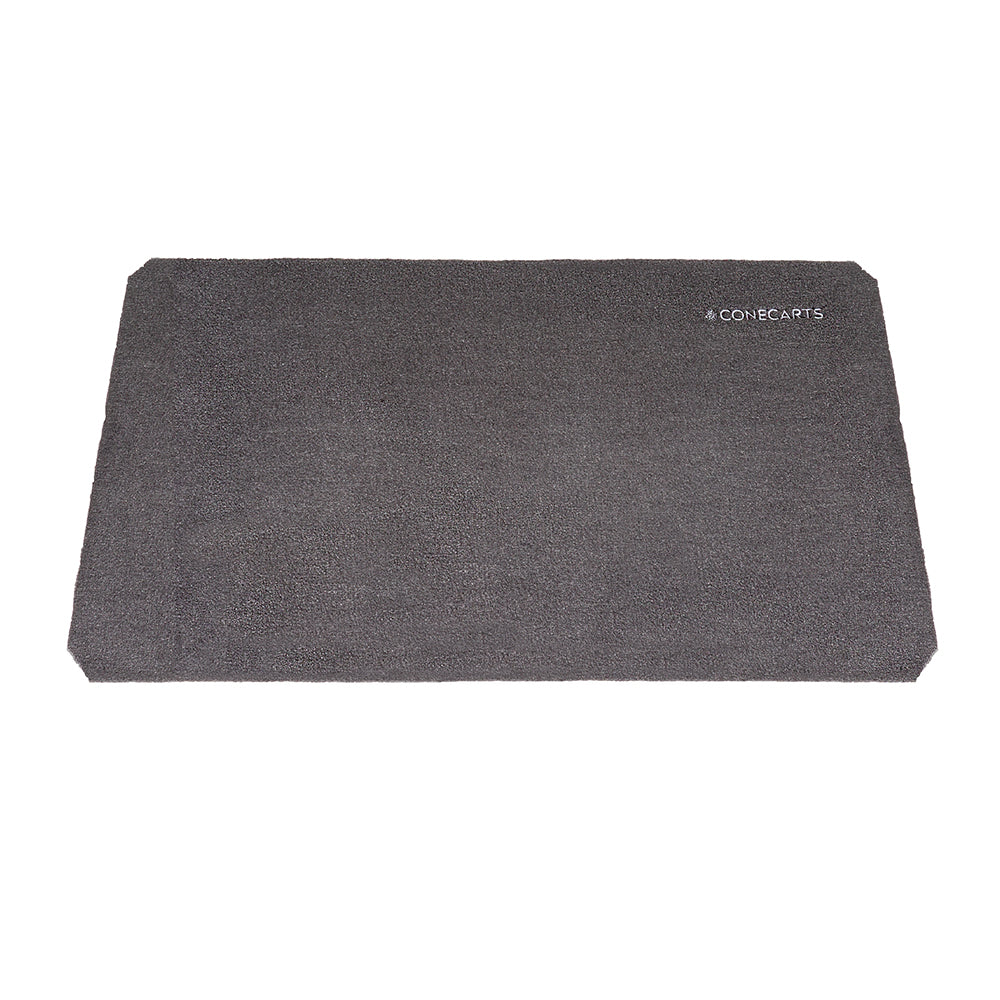 Conecarts Grey moquette with ConeCarts embroidered logo for CONECARTS Small cart