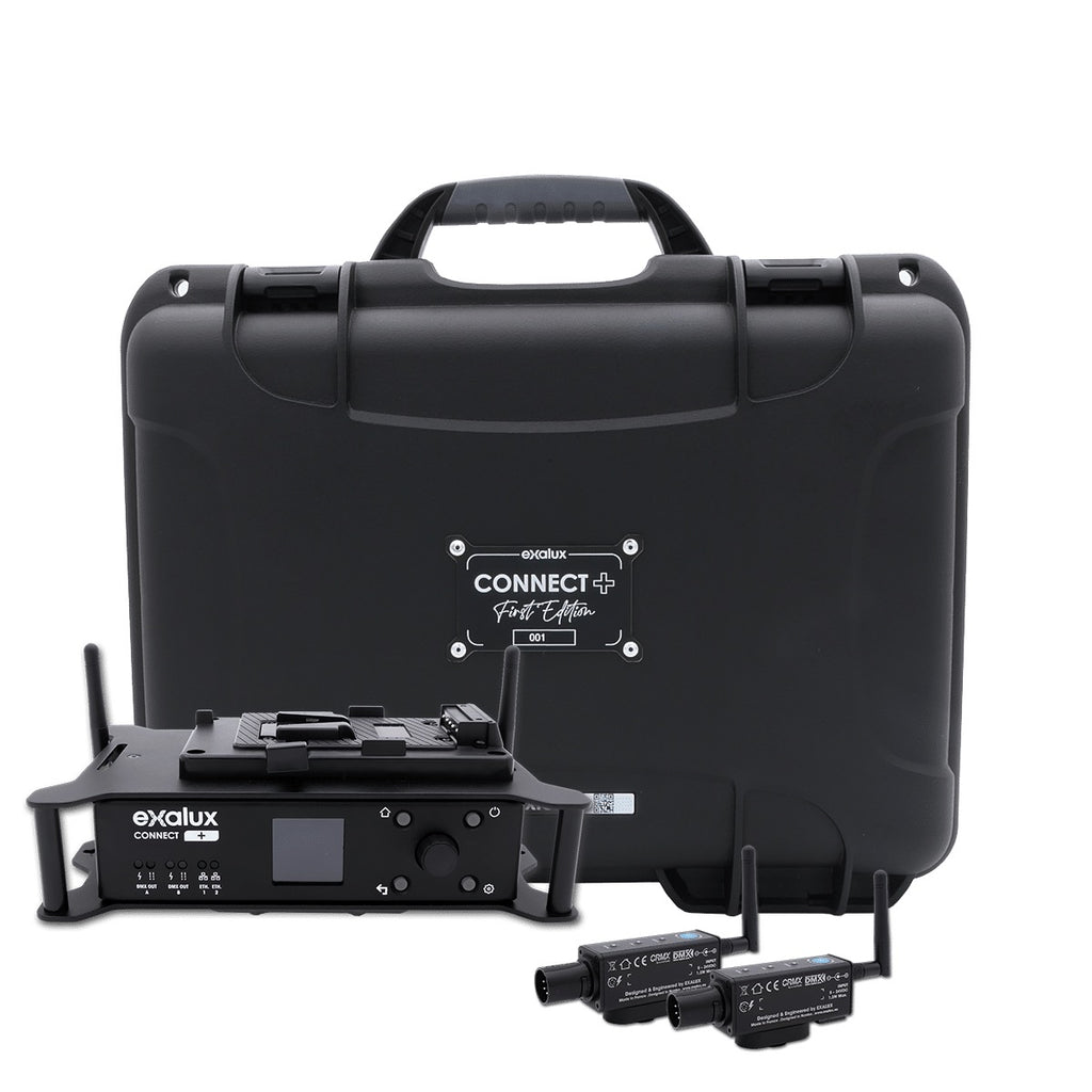 Exalux CONNECT+ FULL WIRELESS 2U KIT, schwarz