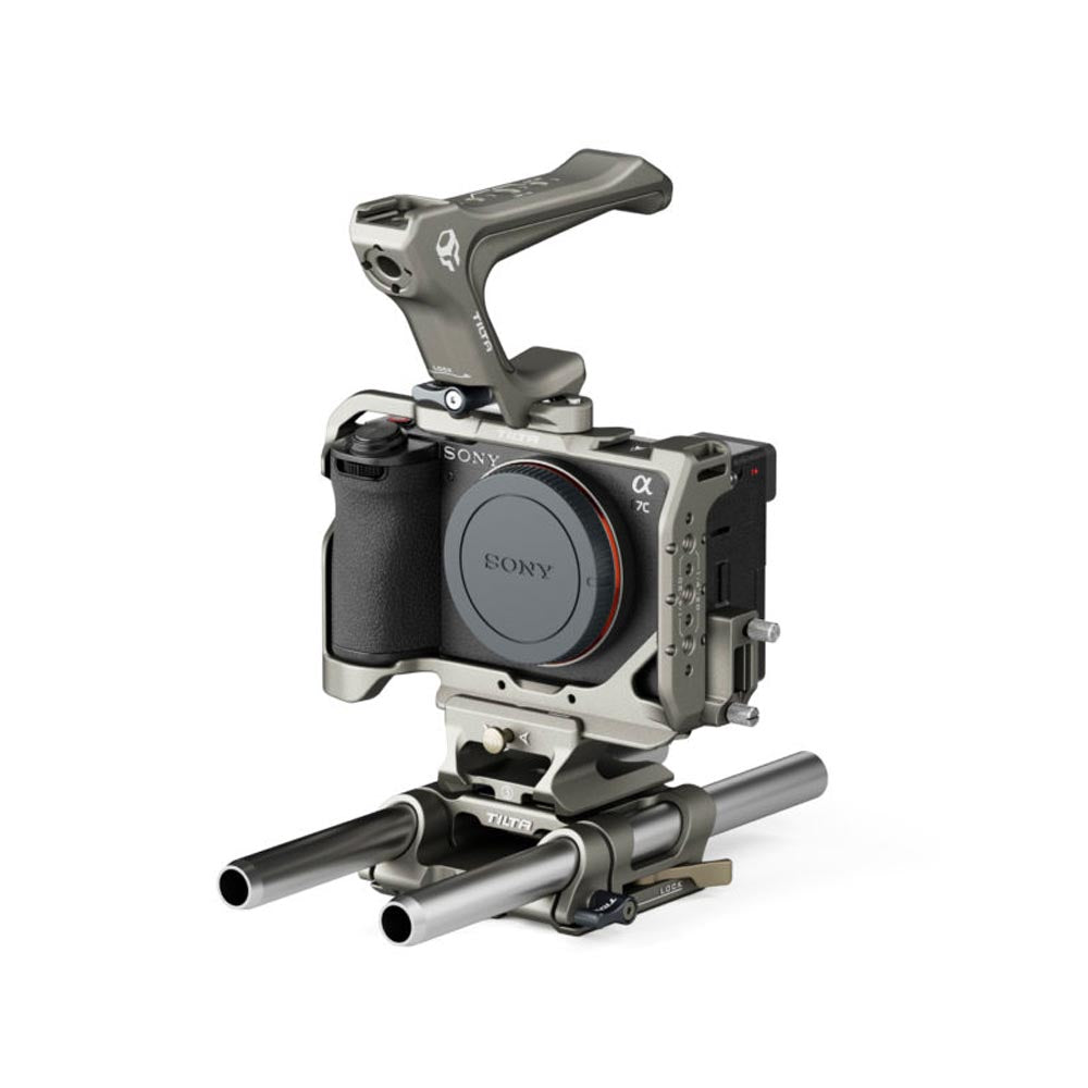 Tilta Camera Cage for Sony a7C II / a7C R Basic Kit - Titanium Gray