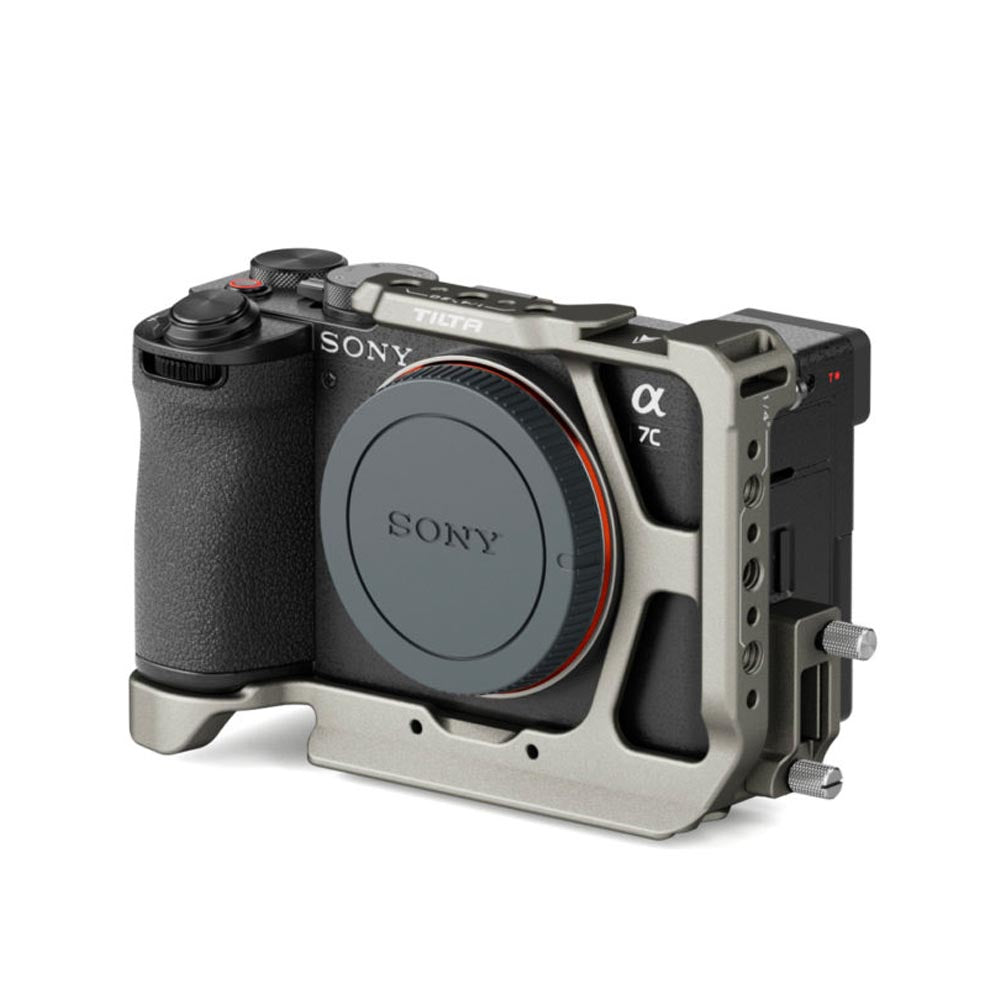 Tilta Half Camera Cage for Sony a7C II / a7C R - Titanium Gray