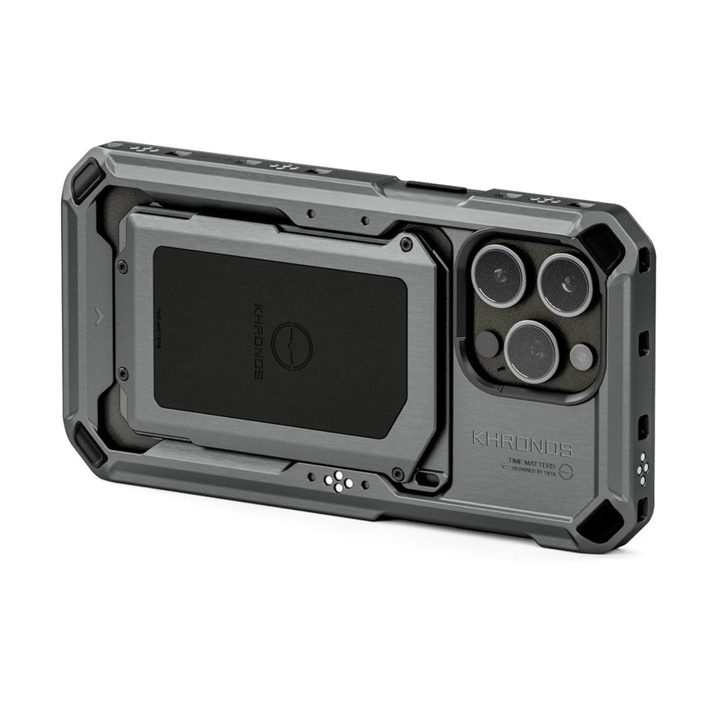 Tilta Khronos iPhone 15 Pro Case - Space Gray