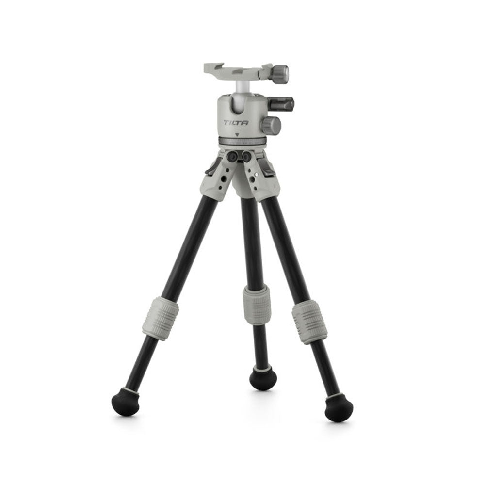 Tilta  Tabletop Ball Head with 1-Stage Carbon Fiber Tripod Legs (3KG) - Snow White