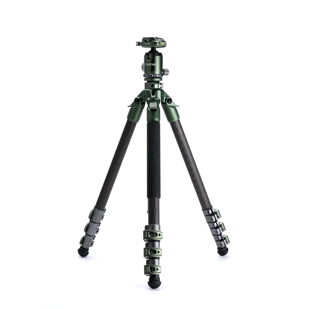 Tilta BT05 Travel Ball Head, 3-Stage Carbon Fiber Tripod Forest Green