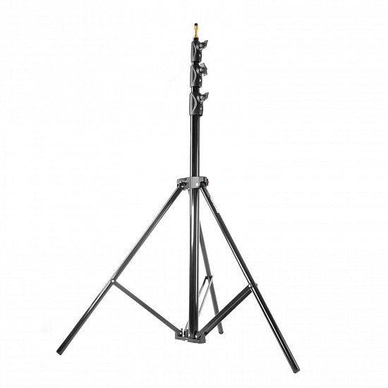 Manfrotto Master Leuchtenstativ schwarz, 3 Auszüge, mit Luftfederung