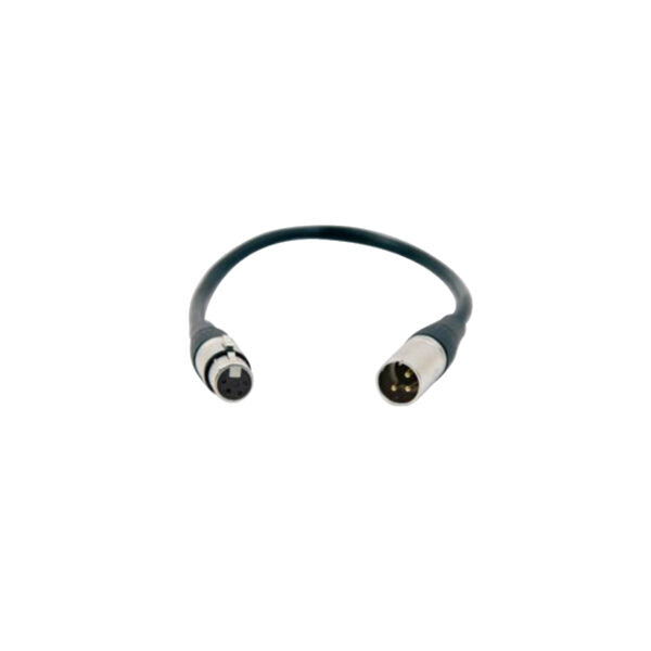 Fxlion DC Cable - 3-Pin XLR-M to 4-Pin XLR-F