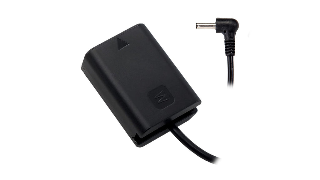 Tilta Sony NP-FW50 Du mmy Battery to 3.5/1.35 mm DC Male Cable