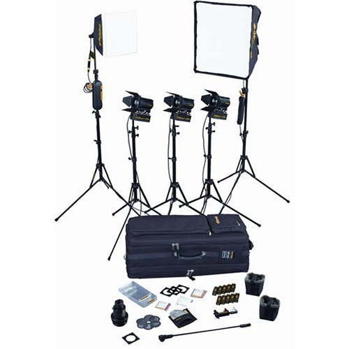 Dedolight 5-Light kit with soft case DSC2
(230 V AC, European cable)