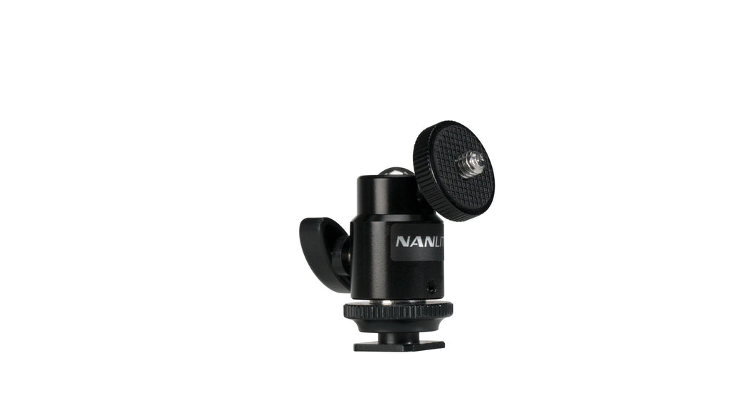 Nanlite Mini Kugelkopf mit 1-4´´-20 Aufsatz