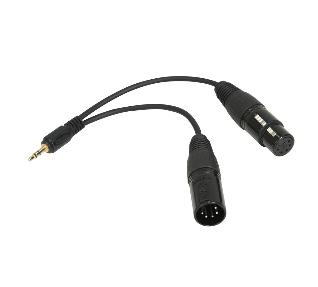 Nanlite DMX Adapter Kable mit 3.5mm Stecker