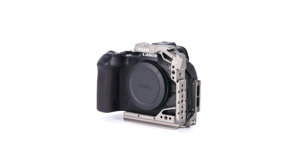 Tilta Half Camera Cage for Canon R6 Mark II - Titanium Gray