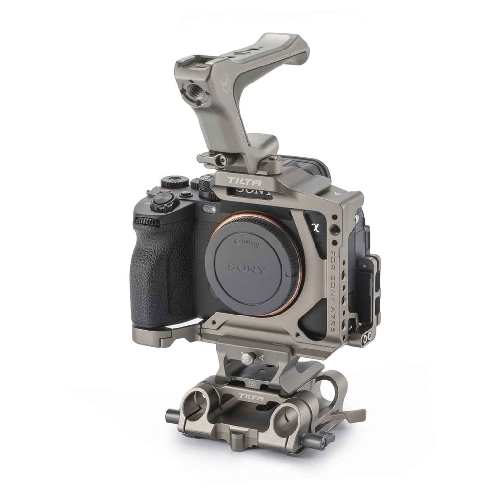 Tilta  Sony a7R V Half Cage Pro Kit - Titanium Gray