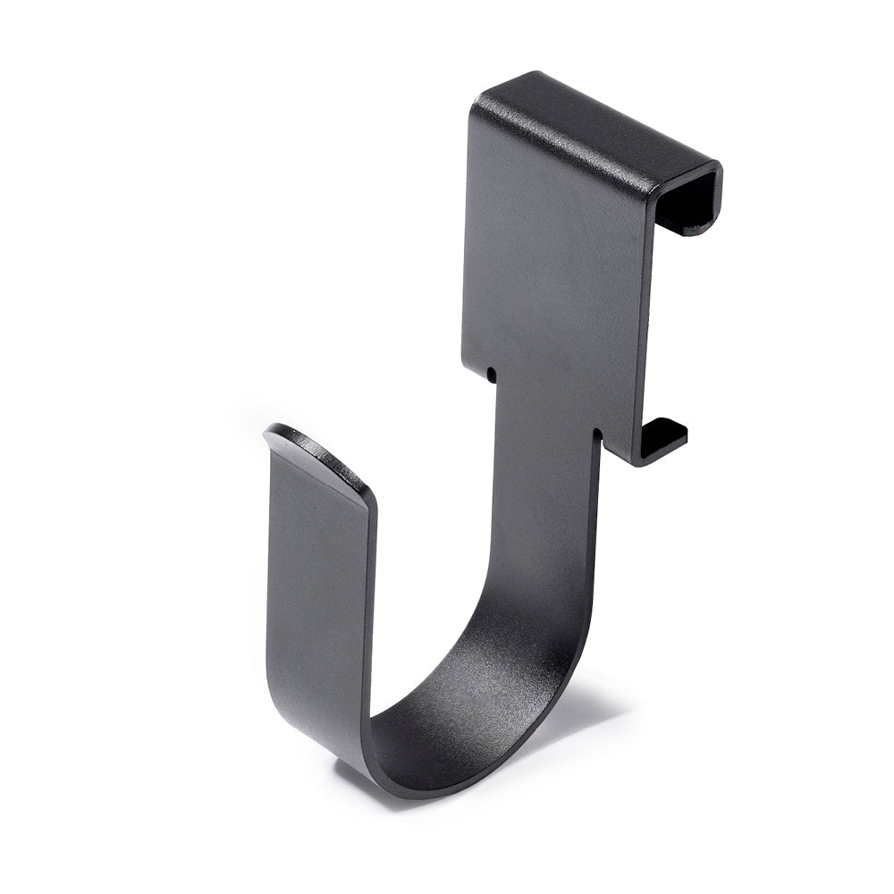 Conecarts Cables hook for CONECARTS Rocket cart, aluminum black powder coated
