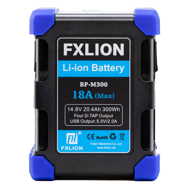 Fxlion High Power V-Mount Square Battery 300Wh, 14.8V / D-Tap, USB-C