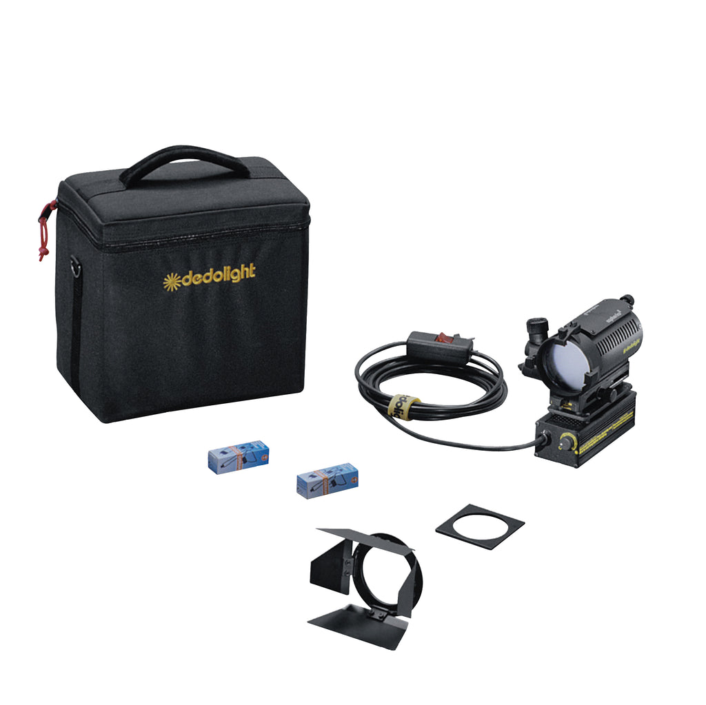 Dedolight Mono' soft kit, 1 x 24 V / 150 W (DLHM4-300E) tungsten
(230 V AC, European cable)