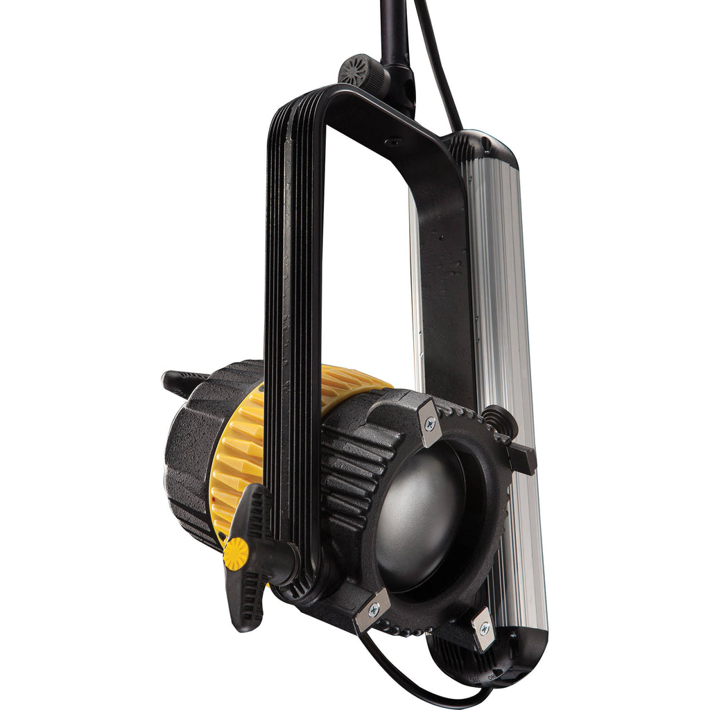 Dedolight Focusing LED light head, bicolor incl. DMX power supply with digital display for Kelvin values, studio edition
(90 - 264 V AC, European cable)