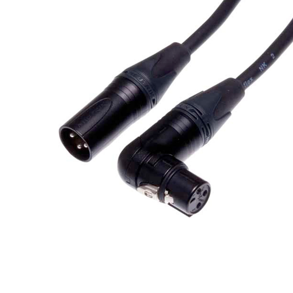 Contrik 0.5m XLR Audiokabel mit rechtem Winkel (female) NC3FRX-BAG - NC3MXX-BAG
